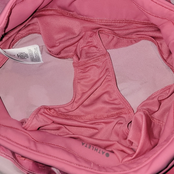 Athleta Printed Run With It Shorts Size S Pinks - Picture 4 of 10